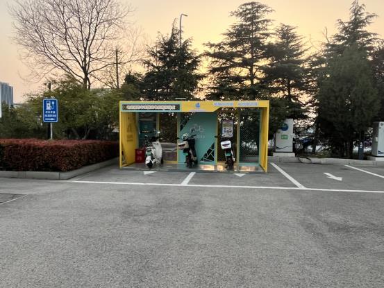 電瓶車智能無線充電站，分時租賃電動車，分時租賃電動自行車，兩輪電動車無線充電項目g